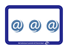 Label internet : 3 arobaces